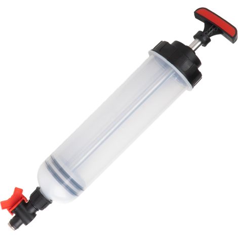Seringue d'aspiration de fluide avec tube 1500ml amio-04278 (1/5)