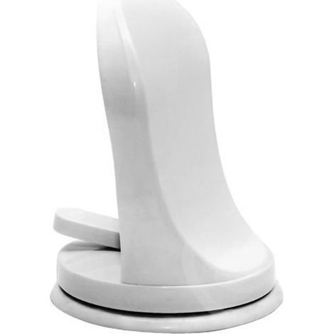 Repose-pieds de douche avec ventouse antidérapante pour salle de bain, support pour les jambes et aide au rasage sous la douche (1/3)