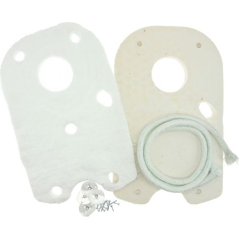 Isolation porte brûleur complète pour 4-5 éléments