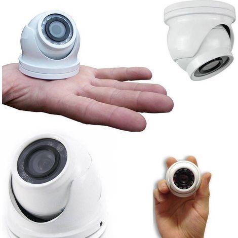 Mini Caméra Dôme Ahd Full Hd 1080p 3,6mm 12led Vidéo Surveillance 1,3mp (1/5)