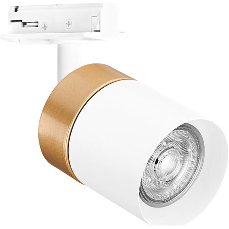 Tête de luminaire, système LEDVANCE TRACKLIGHT,or/blanc,GU10 (1/5)
