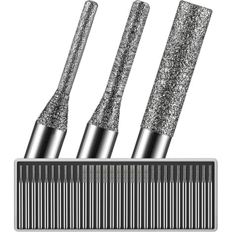 Lot de 30 forets diamantés pour céramique pour carrelage et marbre - Boîte de rangement avec tige de 1/2/3 mm (1/5)