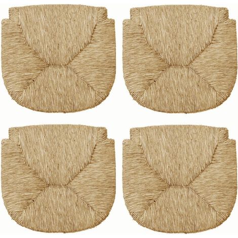 C2000 Set 4 pz Asiento repuesto inferior paja natural para silla Marocca 35x41cm