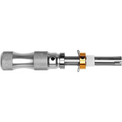 Kit de crochetage pour serrures tubulaires, idéal pour les serruriers débutants et professionnels. Outils en acier inoxydable pour le crochetage de serrures tubulaires.