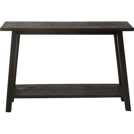 Console double plateau en bois recyclé L120 - CARRIE (1/5)