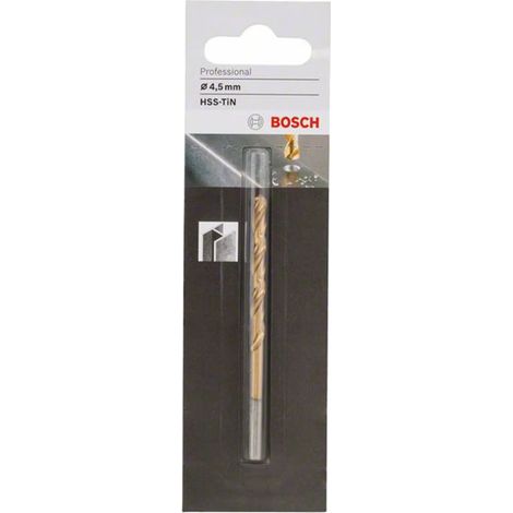 BOSCH - PUNTA PER METALLO HSS-TIN DIAM.4,5MM PROFESSIONAL