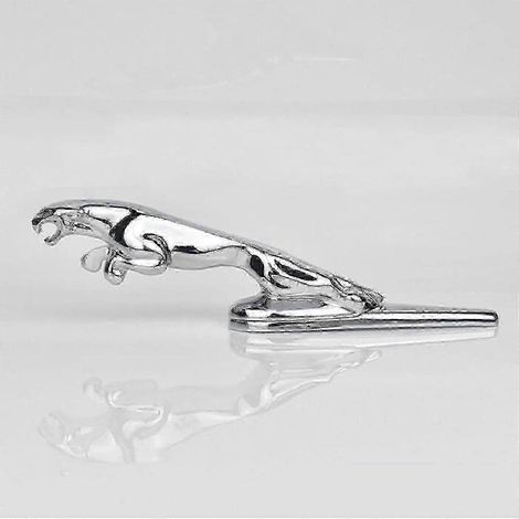 Emblème 3D Jaguar pour capot avant de voiture, ornement de capot, badge aigle chromé, accessoires auto 2025 (1/5)
