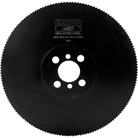 Bahco 275-mm-HSS-Kreissägeblatt mit Bohrung 40-2 und BW3-Verzahnung 2,5 mm