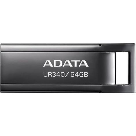 Adata  Memoria USB  UR340  64 GB  USB 3.2 Gen1  Negro (1/4)