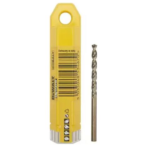 TRAPANO DEWALT AL COBALTO PER METALLO 5,0 mm 10 pezzi. (1/2)