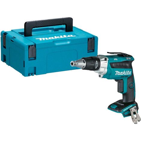 Makita DFS250ZJ Cordless 18V Brushless Drywall Screwdriver Body Only with Makpac Type 2 Case (1/3)