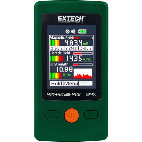 Extech EMF450 Analyseur de champ magnétique W090551 (1/2)