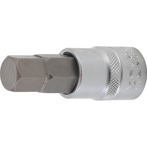 BGS Bit-Einsatz  Lunghezza 70  mm Attacco  quadro interno  12,5 mm  (1/2") esagonale  interno 5/8"  - 2751