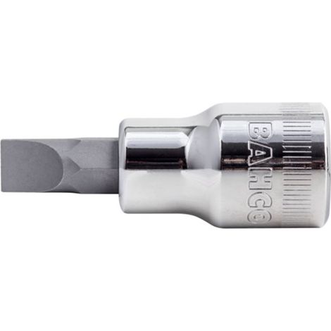 VASO 3/8 PUNTA PLANA 6,5 CLIP - BAHCO