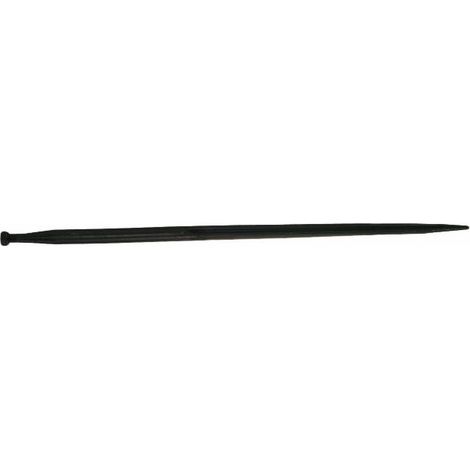 Dent de chargeur Ø 36 X 1100 filetée avec écrou conique (1/2)