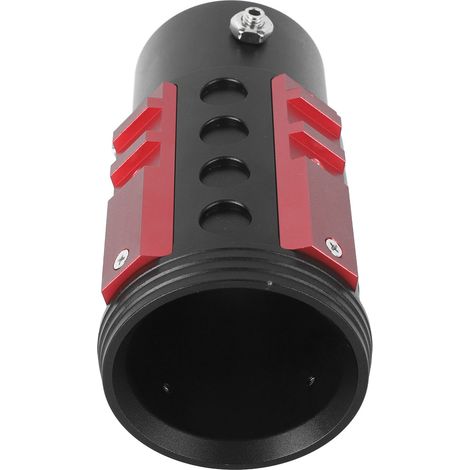 Embout d'échappement 63 mm, réduction du bruit, robuste, pour Wrangler, compatible avec les tuyaux de 38 à 63 mm de diamètre, rouge (1/5)
