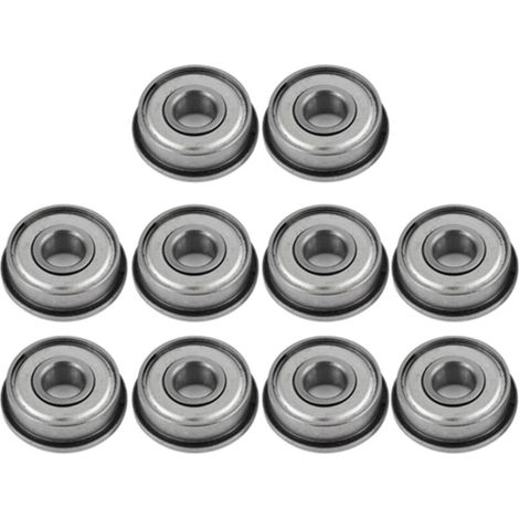 10 Pièces F608Z Roulements à Bride en Acier Blindés-faible Bruit, Longue Durée de Vie-pour équipements Mécaniques, Instruments électriques, Jouets, Portes et Fenêtres (1/5)