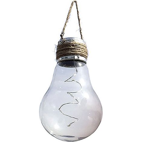 Lote de 2 Ampollas Solares Decorativas para Colocar o Colgar - Watt & Home