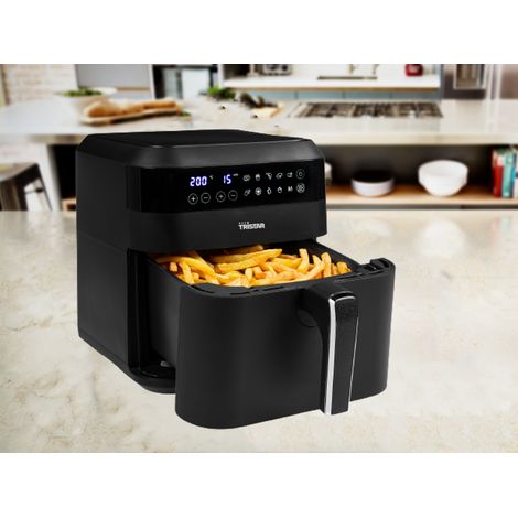XXL Heißluftfritteuse mit Grill Rack, frittieren ohne Öl, 6 Ltr. 1700Watt (1/5)