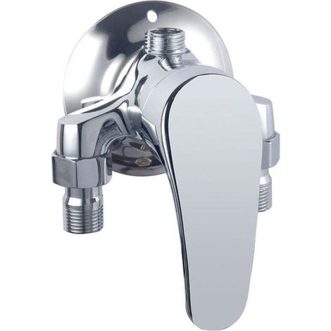 Mitigeur de douche en applique Douche triangulaire chauffe-eau solaire Mitigeur de douche en applique Mitigeur de douche en applique (1/4)