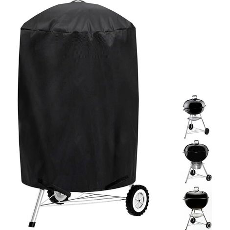 Housse de barbecue d'extérieur, imperméable et résistante aux UV, compatible avec Weber, Holland, Jennair, etc. (70 x 70 x 90 cm) (1/5)