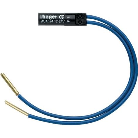 Ateha Lampe 12-24V bleue HAGER WJA694