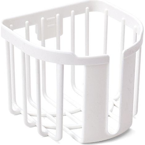 1 Toilettenpapierhalter, ABS-Kunststoff, durchbrochenes Design, Aufbewahrung für Shampoo, fürs Badezimmer (1/5)
