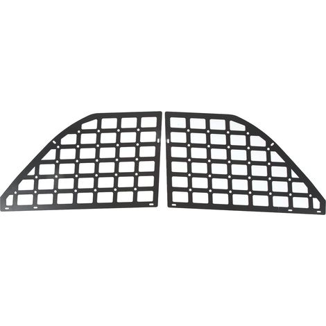 Panneau de Rangement de Lunette Arrière en Acier, étagère D'organisateur à Bagages Intérieurs Noirs, Remplacement du Rack de Cargaison pour Bronco 4DR 2021‑2023, Installation (1/5)
