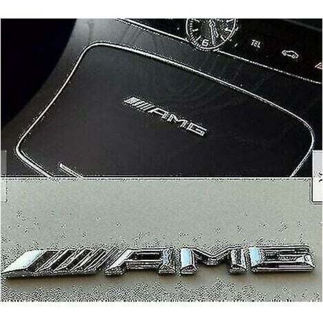 Interior Small Amg Mercedes Badge Cockpit Centre Dashboard Console A B C E S (1/2)