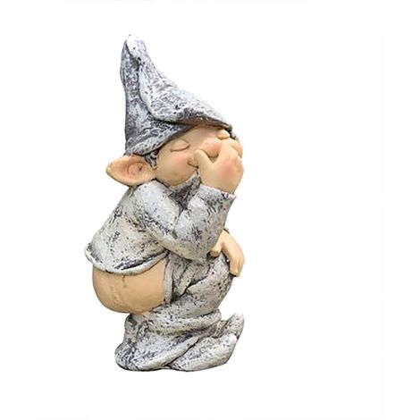 Statuette de jardin en résine pour extérieur terrasse balcon porche poupée décorative