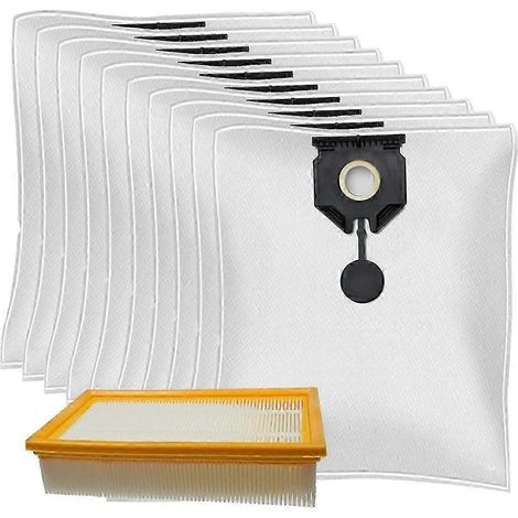 Sacchetti e filtri per aspirapolvere compatibili con i sacchetti filtro in tessuto non tessuto 2.889154.0 e i sacchetti a pieghe piatte AquaForge.