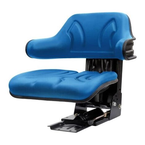 Asiento con suspensi贸n mec谩nica envolvente azul VAPORMATIC VLD1681