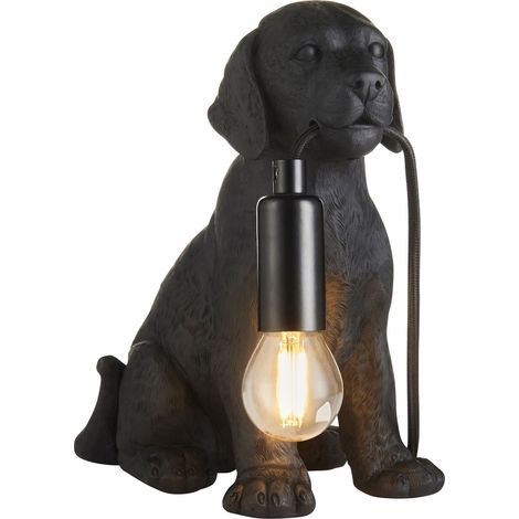 Lampada da tavolo resina nero opaco Labrador E14 Endon (1/5)