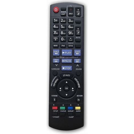 Ersatzfernbedienung für Blu-Ray-Heimkinosysteme, kompatibel mit SA-BT200, SC-BT203, SC-BT300, SC-BT303. (1/5)