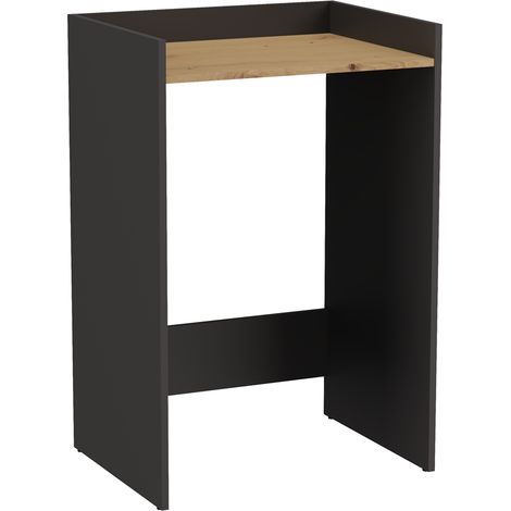 Meuble machine à laver anthracite 97,5 cm – Design moderne pour salle de bain – Profondeur 50 cm – Instructions de montage incluses