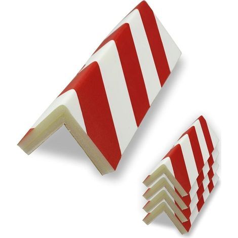 4-teiliger selbstklebender Schaumstoffeckenschutz, 40 x 20 cm – Schützen Sie Ihre Autotüren vor Stößen und Kratzern mit unserem Türschutz (1/4)
