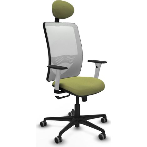 Sedia da ufficio piqueras y crespo Zulema bianco regolabile comfort (1/2)