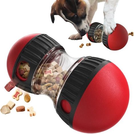 Jouet Interactif pour Chiens et Chats – Distributeur de Croquettes, Anti-Ennui, Développe l’Intelligence (1/4)