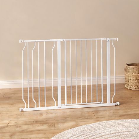 Barrière pour animaux weiß en stahl ABS 115 x 3 x 76 cm (1/5)