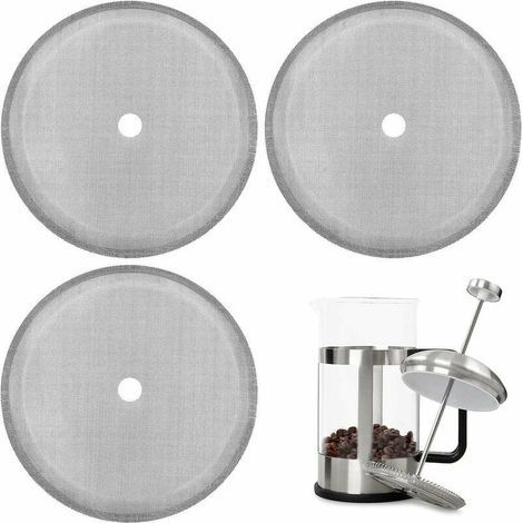Ersatzfilter für French Press, 6 Stück. 10 cm Kaffeefilter für French Press. (1/2)