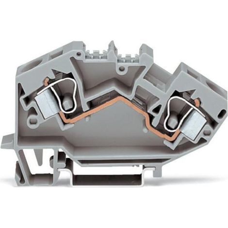 WAGO GmbH& Co. KG Durchgangsklemme 0,2-10mmq grau 784-601 (1/4)