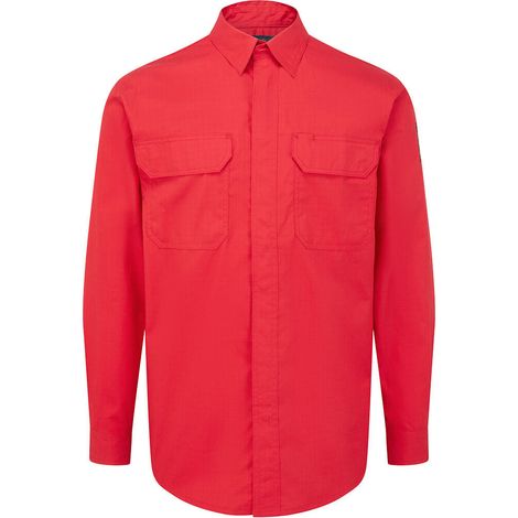 Chemise Bizflame Plus - Taille Xl - Rouge - Portwest