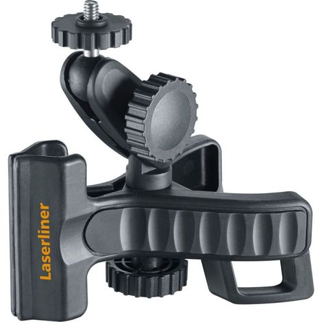 Laserliner Klemmhalterung FlexClamp Plus mit 1/4 Zoll Gewinde und Standfuß