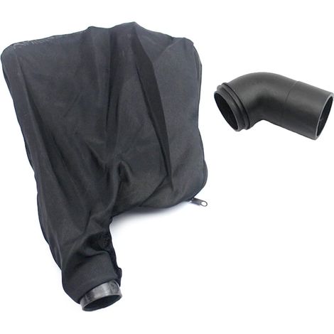 Sac à poussière réutilisable avec connecteur de tuyau anti-poussière coudé facile à garder à l'écart de la poussière Sac de collecte de poussière pour ponceuse électrique à bande (1/5)