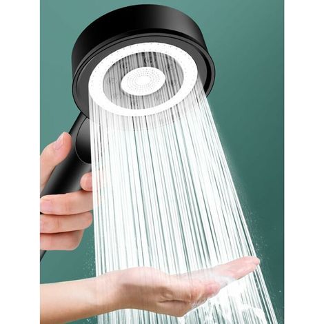 Duschkopf, Anti-Kalk-Wasserspar-Duschkopf, Handbrause, Hochdruck-Duschkopf für Badezimmer (1/5)