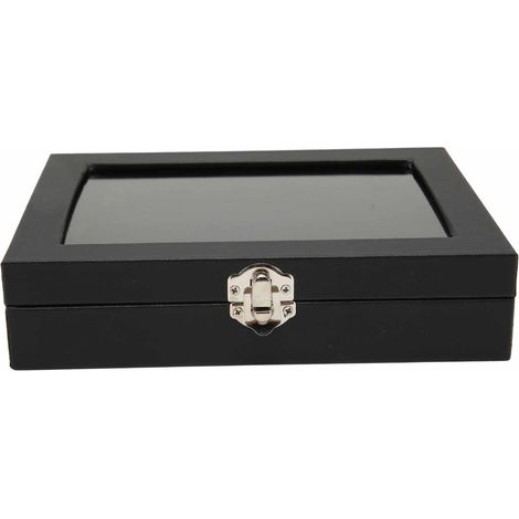 Boîte de rangement pour badges et médailles - Écrin de protection transparent, organisation optimale pour collections et accessoires (1/5)