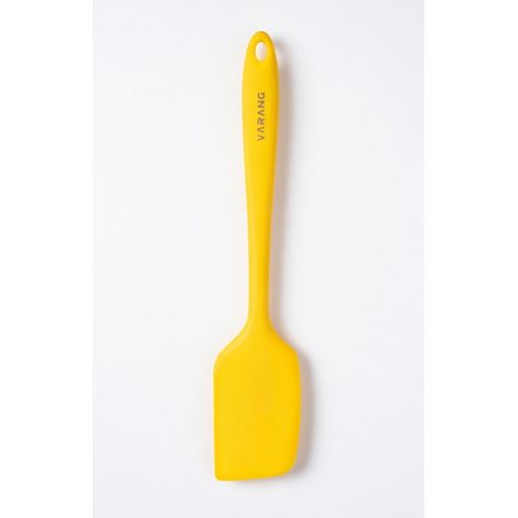 Spatule souple en silicone grande taille de couleur jaune (1/5)