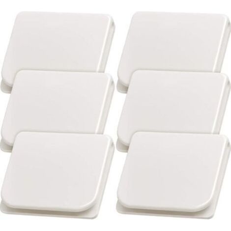 - Clips de rideau de douche Clips de rideau de pulvérisation coupe-vent Clips de rideau autocollants Clips de protection de protection de douche (6 pièces) (1/5)