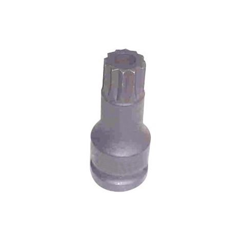Llave para Tapón de Aceite Jonnesway AI050079, M16x1/2", para VW/AUDI, tamaño M16, orificio de 1/2" para accionamiento, herramienta de alta precisión.