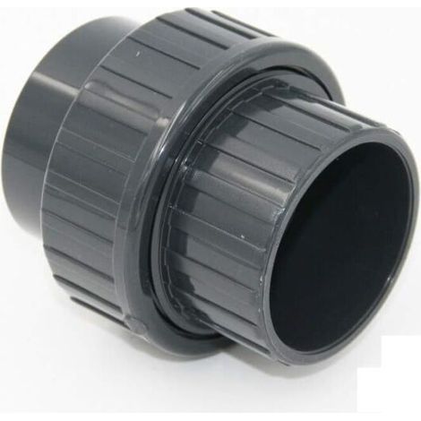 RACCORD UNION 3 PIECES A COLLER FEMELLE PN 16 DIAMETRE 50 MM PRESSION (1/5)